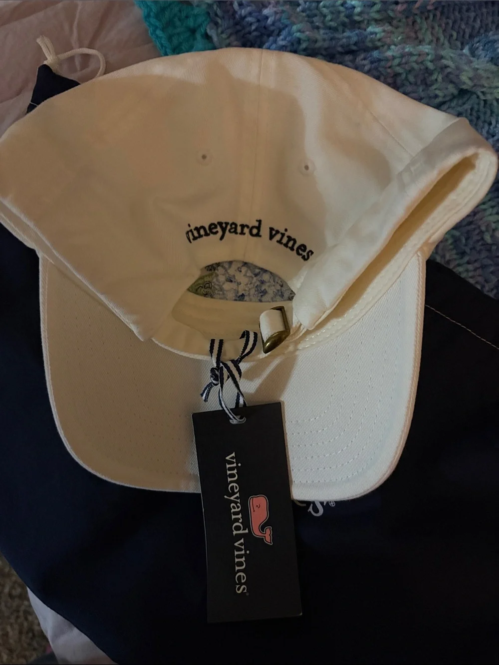 Vineyard Vines Hat with Hydrangea Embroidery Martha’s Vineyard
